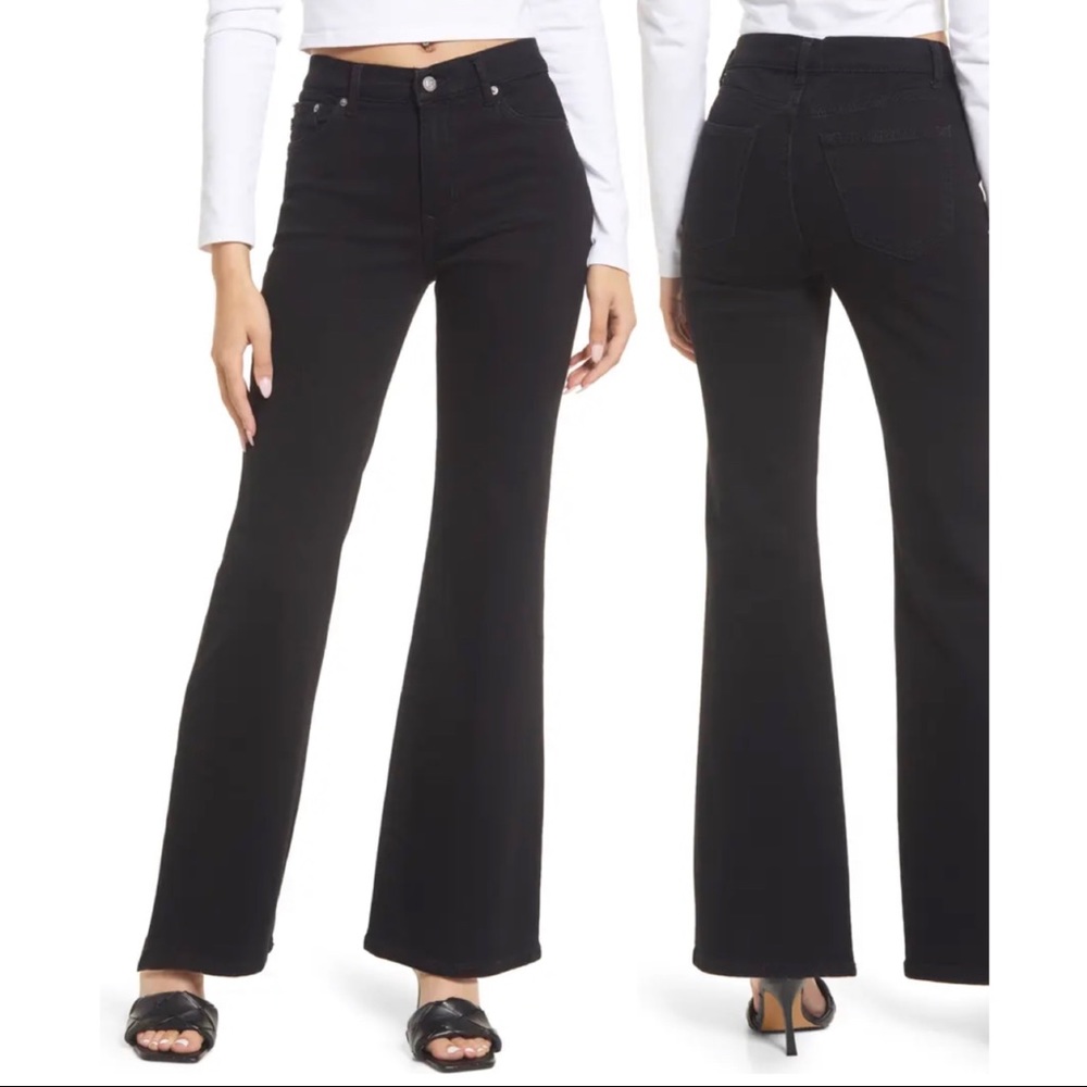 Lover and Friends River Low Rise Ultra Flare Jeans 30 NWT
